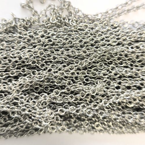 Řetízek platinový III, 1 m