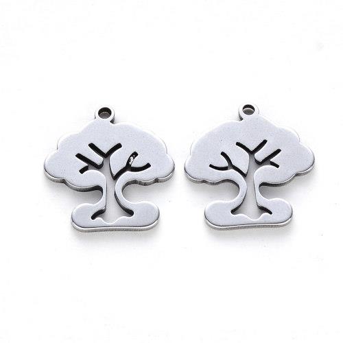 Strom života 15x14, přívěsek, chirurgická ocel, 10 ks