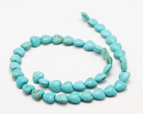 TYRKYS - srdíčka 12x12 - NÁVLEK