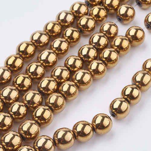 Hematit tzv. zlatý - kulička 8 - NÁVLEK