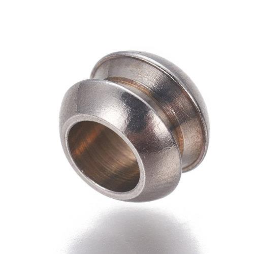 Rondelka, 7 x 5 mm, chirurgická ocel, 50 ks