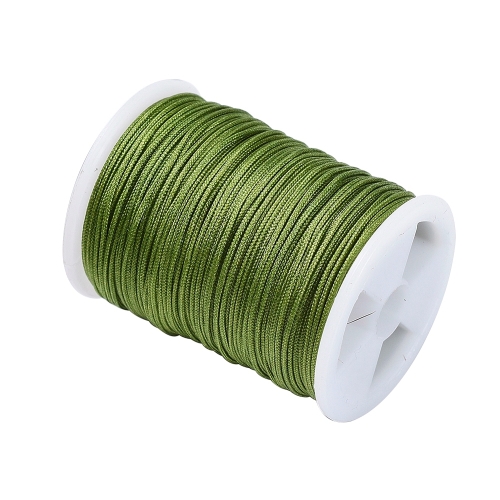 Nylonová šňůrka olivová, 0,8 mm, 10 m, cívka