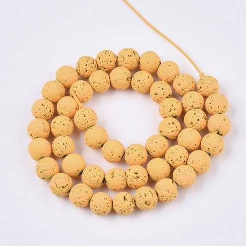 Láva Sahara, kuličky 6 mm, návlek