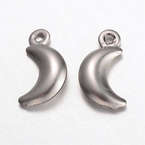 Dutý měsíc, chirurgická ocel, 10 ks