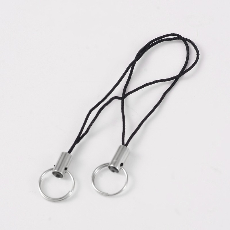 Závěs na mobil černý, 100 ks