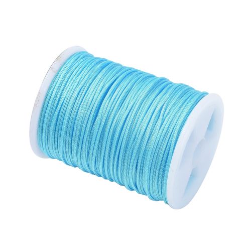 Nylonová šňůrka tyrkysová, 0,8 mm, 10 m