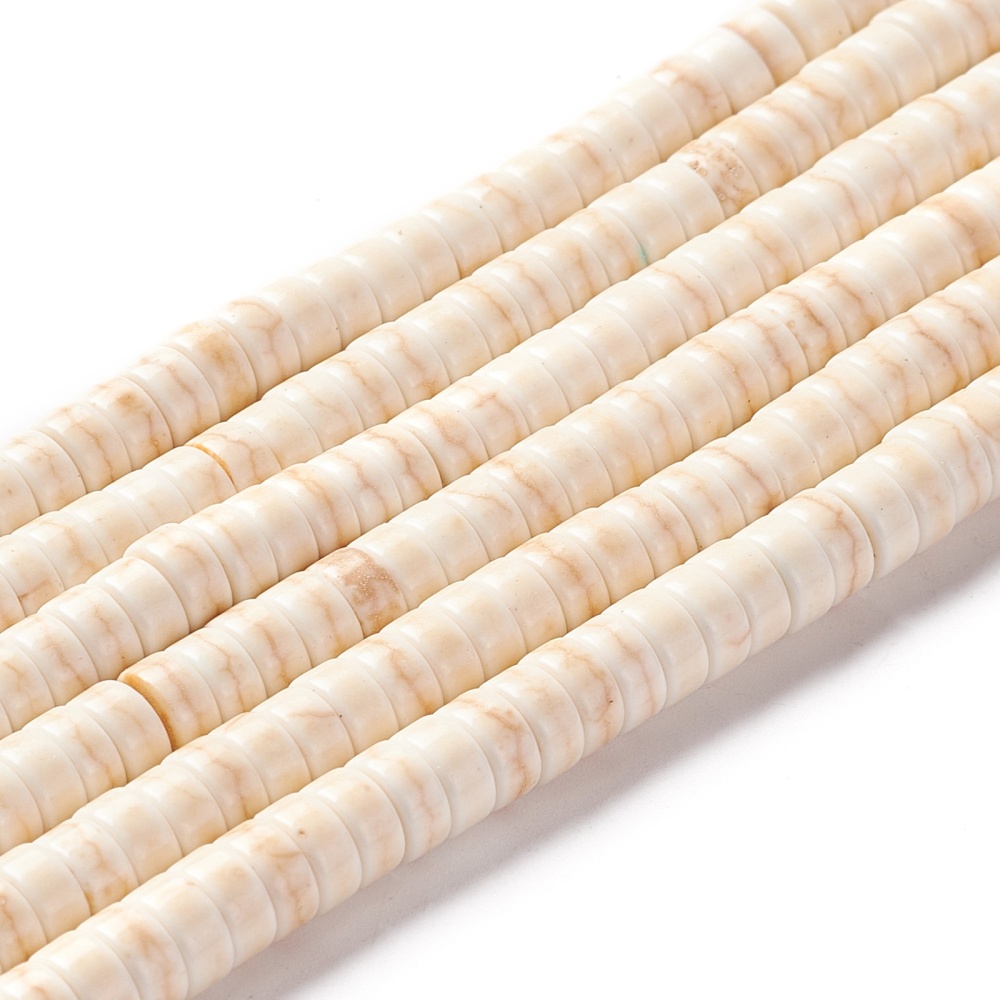 Křepelčí kámen - heishi 6 mm, návlek