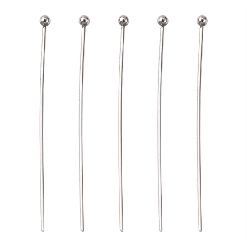 Nýt s kuličkou, chirurgická ocel, 40 mm, 1000 ks (na objednání)