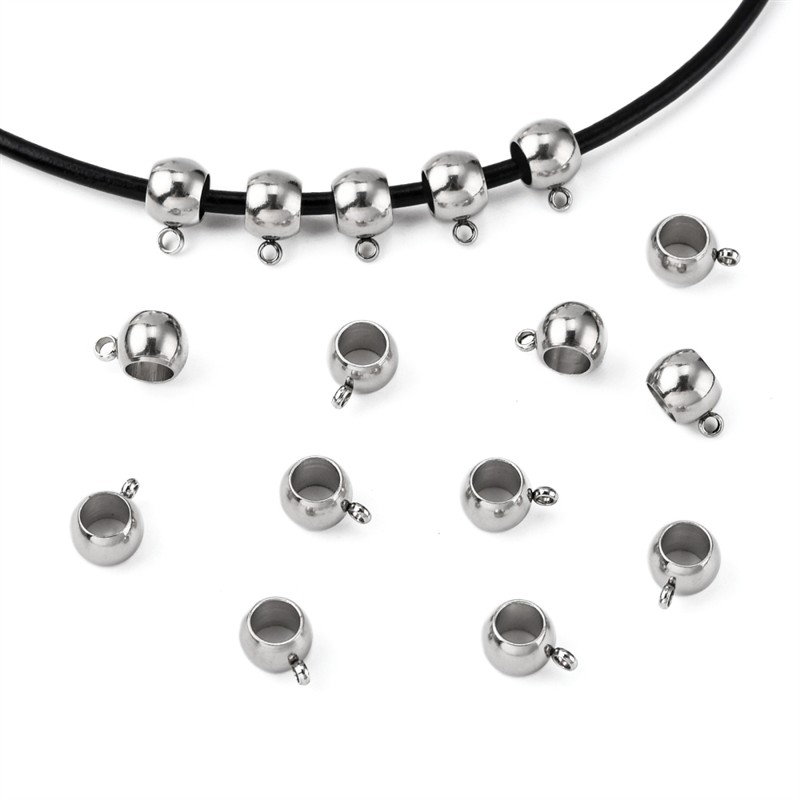 Soudek s očkem, 9x6 mm, chirurgická ocel, 100 ks (na objednání)