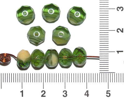 Slavíci zeleno krémoví, 24 ks