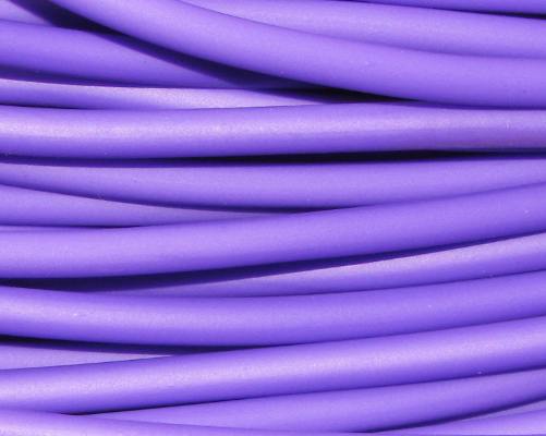 Bužírka fialová, 3 mm, 1 m
