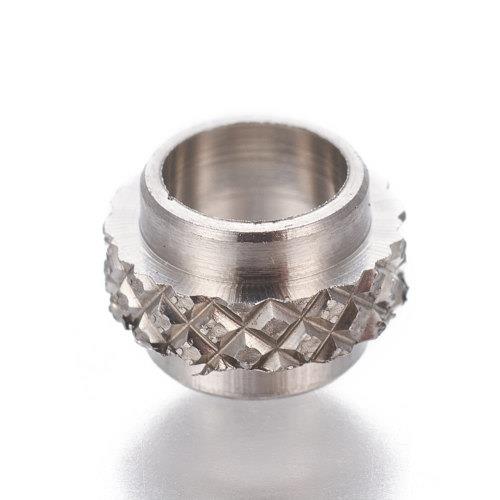 Rondelka se zdobeným proužkem, chirurgická ocel, 50 ks