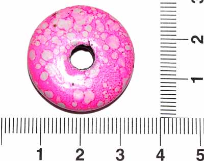 Donut růžový, mramorovaný