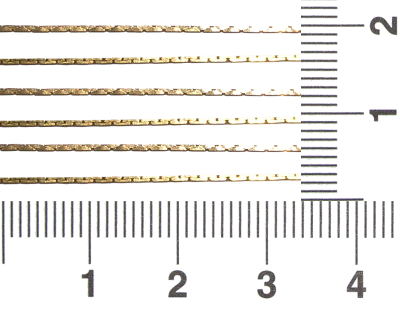 Řetízek pozlacený, hadí