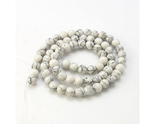 Howlit bílý - kuličky 4 - NÁVLEK