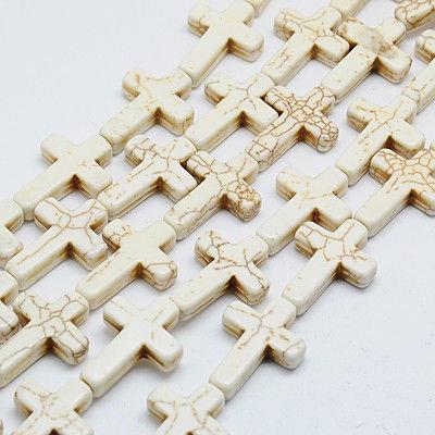 Křepelčí kámen - křížky 12 x 16 - NÁVLEK