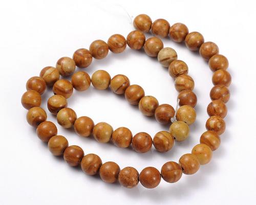 Krajkové dřevo - kuličky 6 mm - NÁVLEK