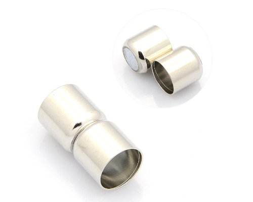 Magnetické zapínání k punčoškám, váleček, platinový, 1 ks