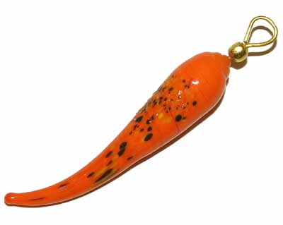 Paprička oranžová, zdobená