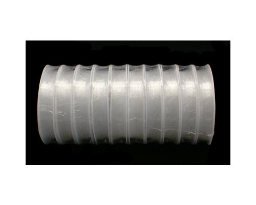 Silikonová pruženka (gumička) čirá, 0,6 mm - cívka