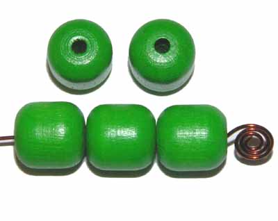 Soudek zelený, dřevěný, 8 x 8 mm