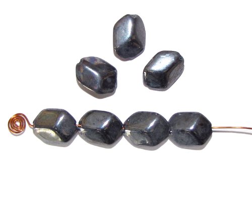 Štíty hematitové s travertínem, 250 g