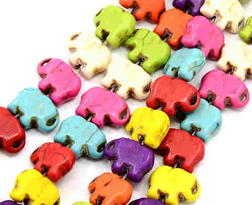 Howlit - barevní sloni - NÁVLEK