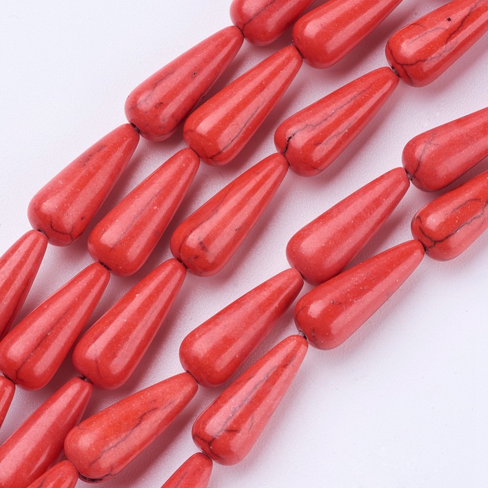 TYRKYS červený - kapka - NÁVLEK