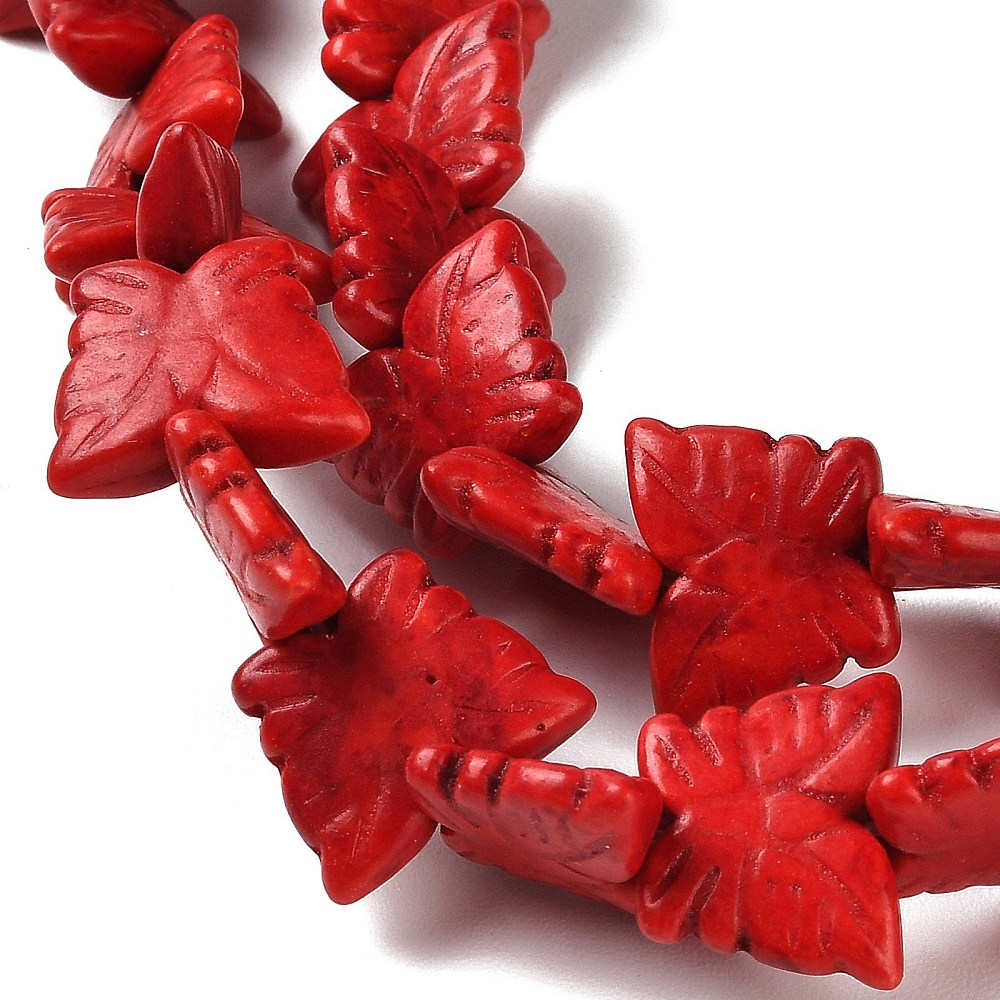 Tyrkys červený motýlci,  návlek