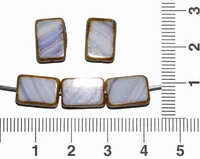 Obdelníky ploškované s travertínovým okrajem, 120 ks